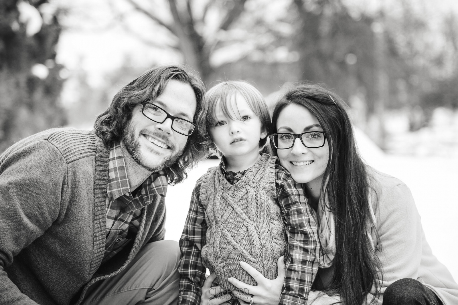 Family Photo Session Black and White Photos » Clifford Photography