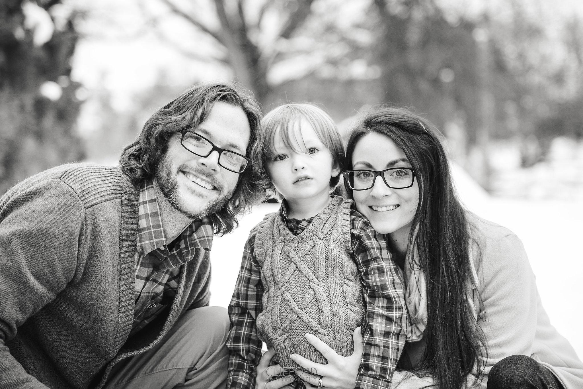 Family Photo Session Black and White Photos » Clifford Photography