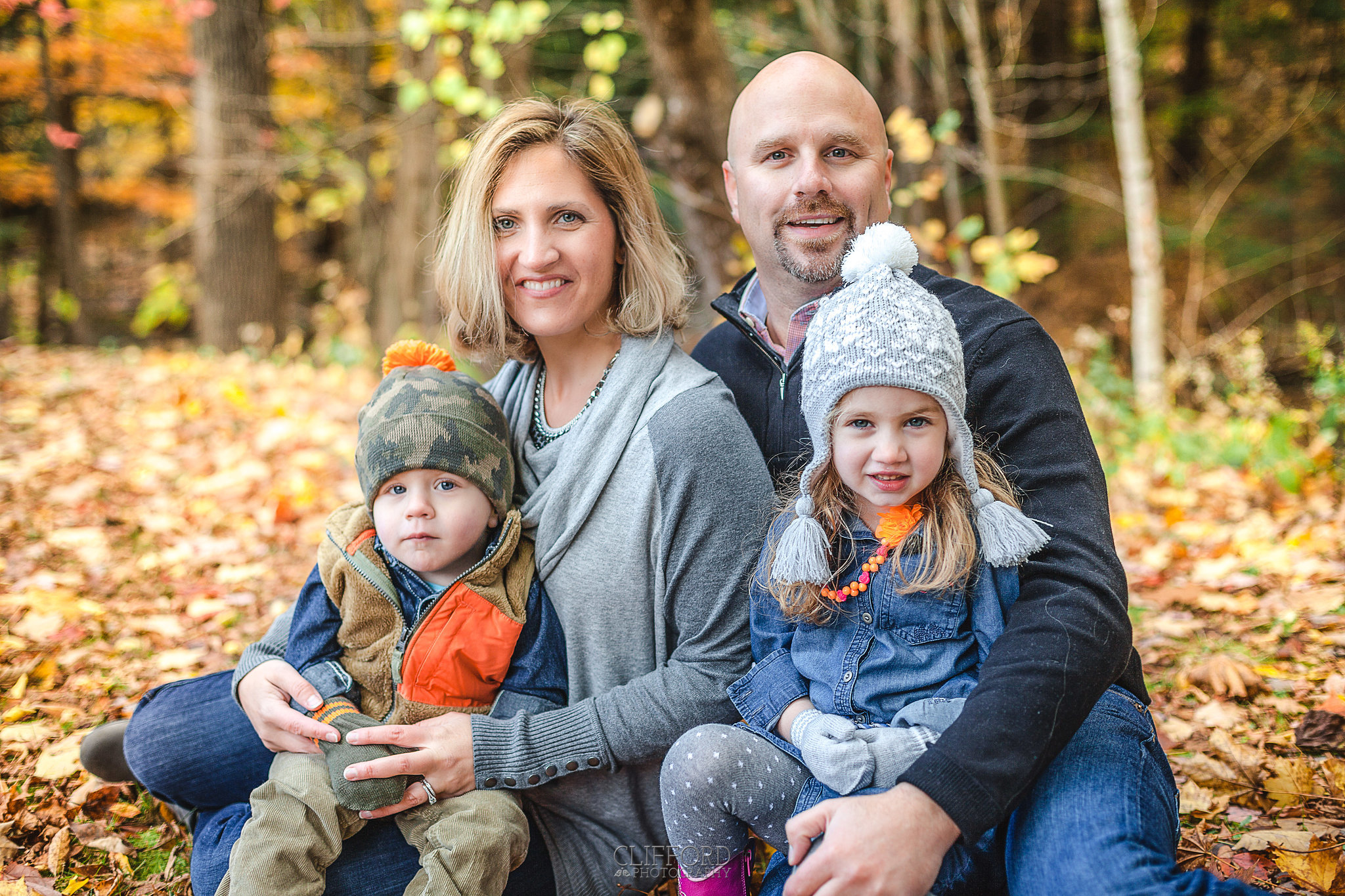 family photo gilford nh fall » Clifford Photography