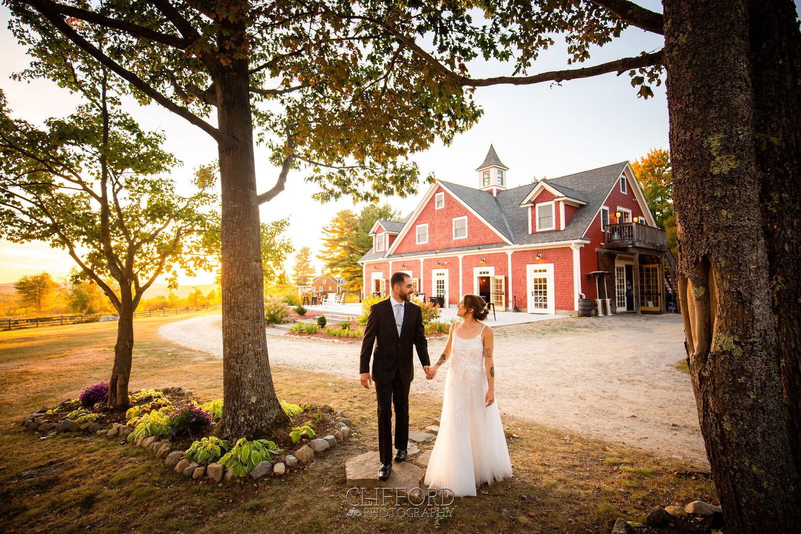 Sunset with Dakota and Zach at Cold Spring Farm